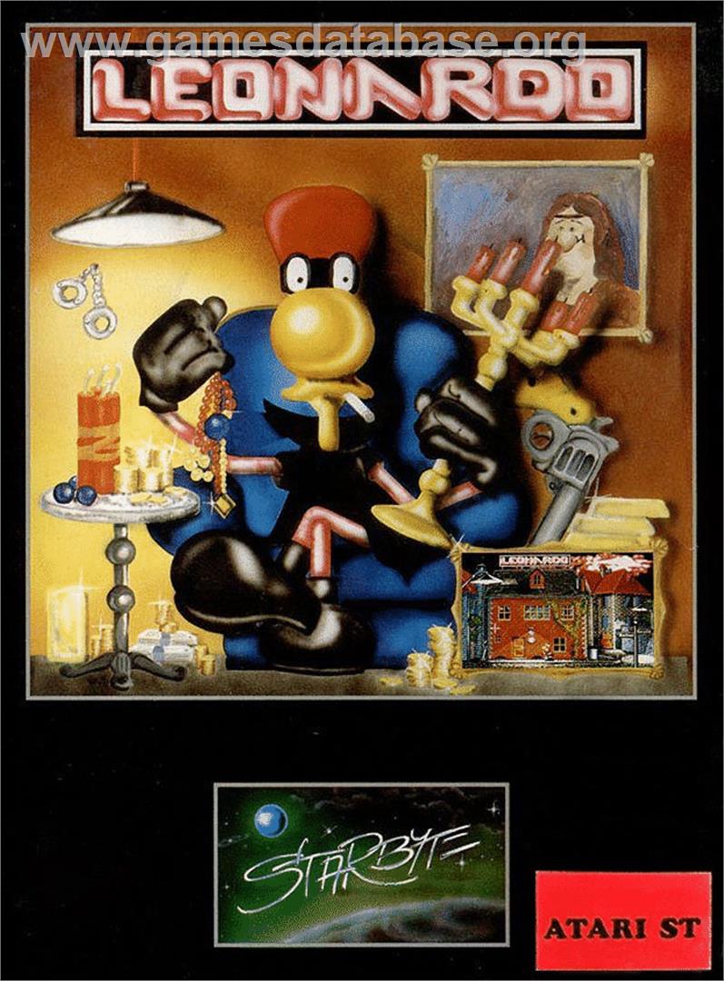 Leonardo - Atari ST - Artwork - Box
